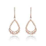 Scatter Waltz Pear-Drop Diamond Earrings