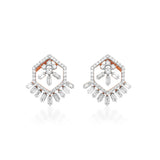 Scatter Waltz Hexa Diamond Earrings