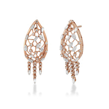 Load image into Gallery viewer, Scatter Waltz Oblique Diamond Earrings
