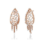 Scatter Waltz Oblique Diamond Earrings