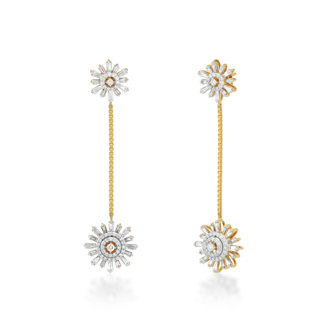 Scatter Waltz Sparklers Diamond Earrings