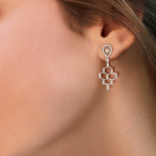 Load image into Gallery viewer, Regalia Monarch Diamond Earrings
