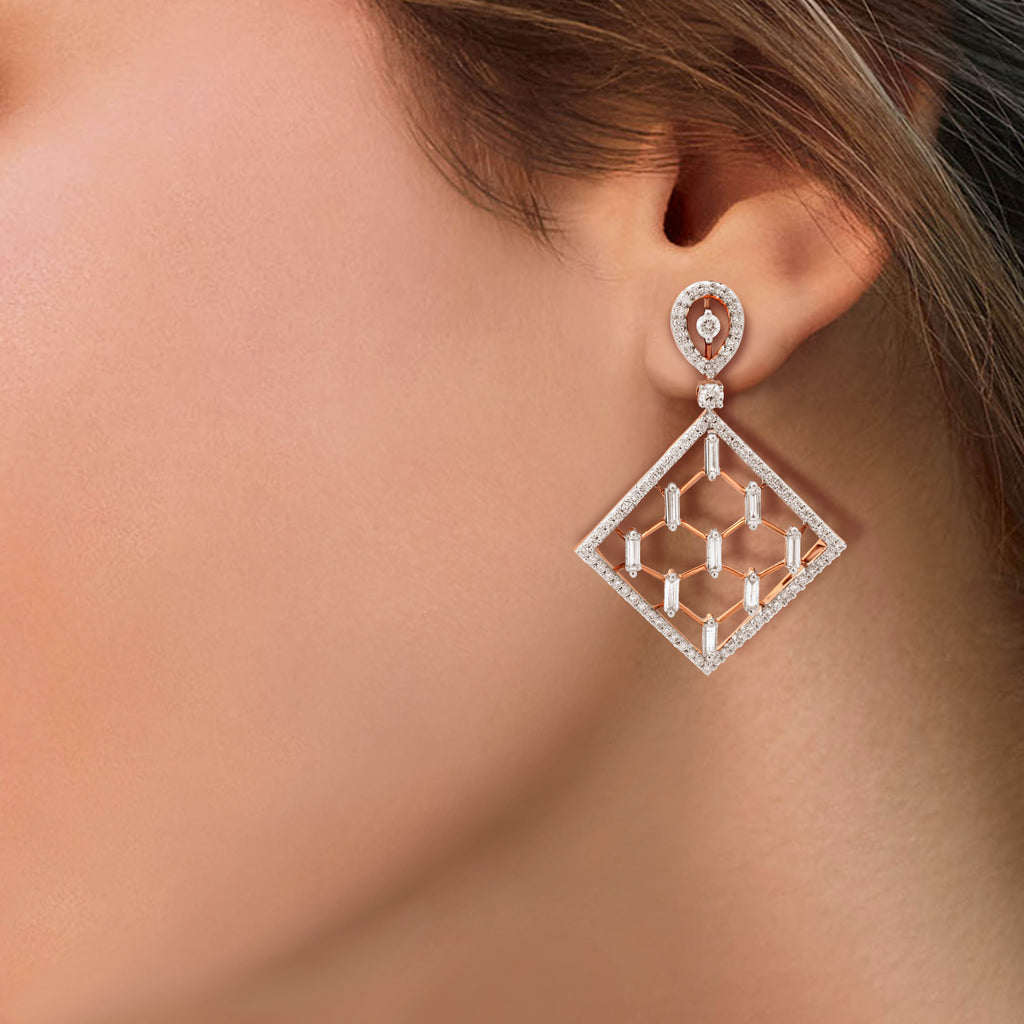 Regalia Royale Diamond Earrings