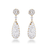 Scatter Waltz Droplet Diamond Earrings