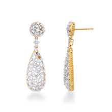 Load image into Gallery viewer, Scatter Waltz Droplet Diamond Earrings
