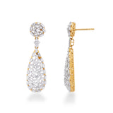 Scatter Waltz Droplet Diamond Earrings