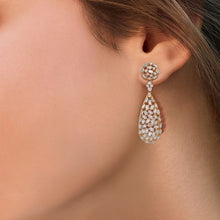 Load image into Gallery viewer, Scatter Waltz Droplet Diamond Earrings
