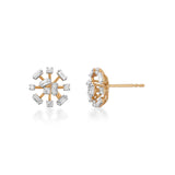 Scatter Waltz Cartwheel Diamond Earrings