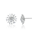 Scatter Waltz Pincushion Diamond Earrings