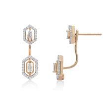 Load image into Gallery viewer, Regalia Princess Diamond Earrings
