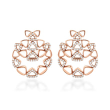 Load image into Gallery viewer, Elements Cluster Diamond Earrings
