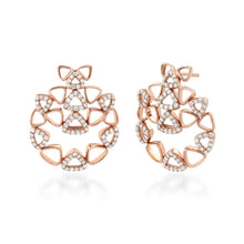 Load image into Gallery viewer, Elements Cluster Diamond Earrings
