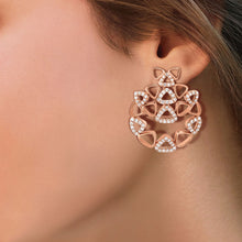 Load image into Gallery viewer, Elements Cluster Diamond Earrings
