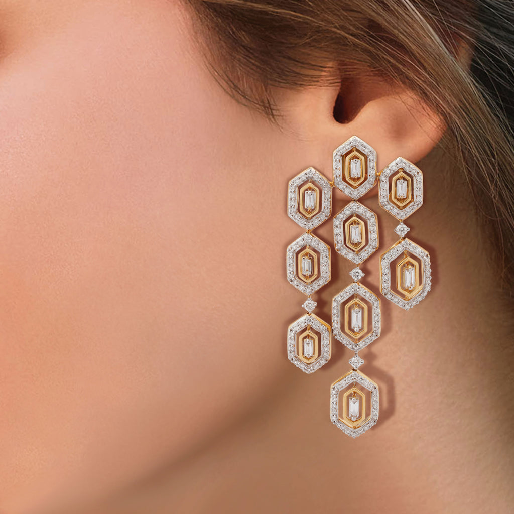 Regalia Exquisite Diamond Earrings