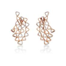 Load image into Gallery viewer, Elements Organic Diamond Earrings
