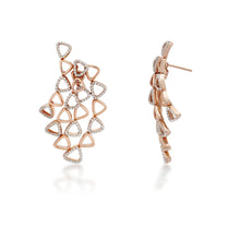 Load image into Gallery viewer, Elements Organic Diamond Earrings
