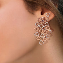 Load image into Gallery viewer, Elements Organic Diamond Earrings
