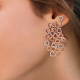 Elements Organic Diamond Earrings