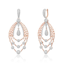 Load image into Gallery viewer, Starring You Bellhoop Diamond Earrings
