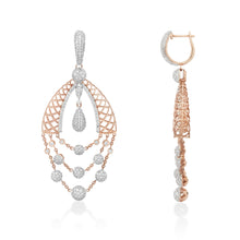 Load image into Gallery viewer, Starring You Bellhoop Diamond Earrings
