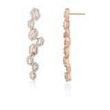 Regalia Baguetta Diamond Earrings