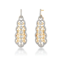 Load image into Gallery viewer, Starring You Spellbound Diamond Earrings
