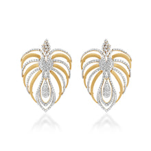 Load image into Gallery viewer, Skyward Bound Dove Diamond Earrings
