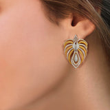 Skyward Bound Dove Diamond Earrings