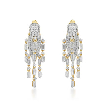 Load image into Gallery viewer, Freeflowing Glide Diamond Earrings
