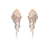 Freeflowing Sway Diamond Earrings
