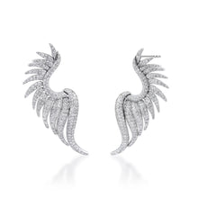 Load image into Gallery viewer, Skyward Bound Soar Diamond Earrings
