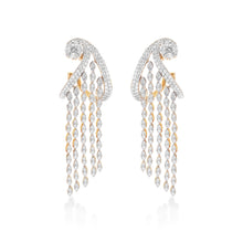 Load image into Gallery viewer, Freeflowing Assana Diamond Earrings*
