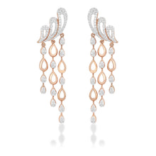 Load image into Gallery viewer, Freeflowing Torrent Diamond Earrings
