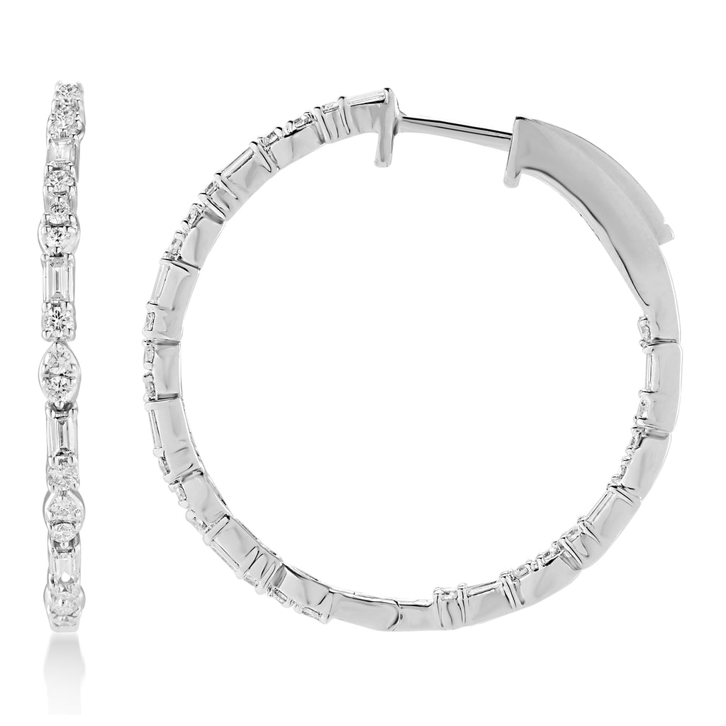 Circled Carwen Diamond Earrings*