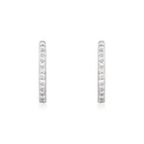 Circled Cirque Diamond Earrings