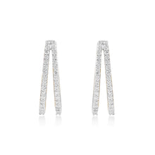 Load image into Gallery viewer, Circled Ezhal Diamond Earrings*
