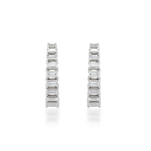 Load image into Gallery viewer, Circled Clique Diamond Earrings
