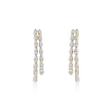 Circled Camaraderie Diamond Earrings