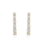 Circled Friend'S Diamond Earrings