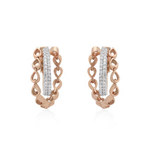 Load image into Gallery viewer, Circled Sequence Diamond Earrings
