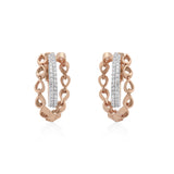 Circled Sequence Diamond Earrings