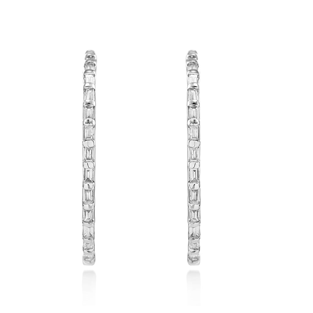 Circled Arcelia Diamond Earrings*