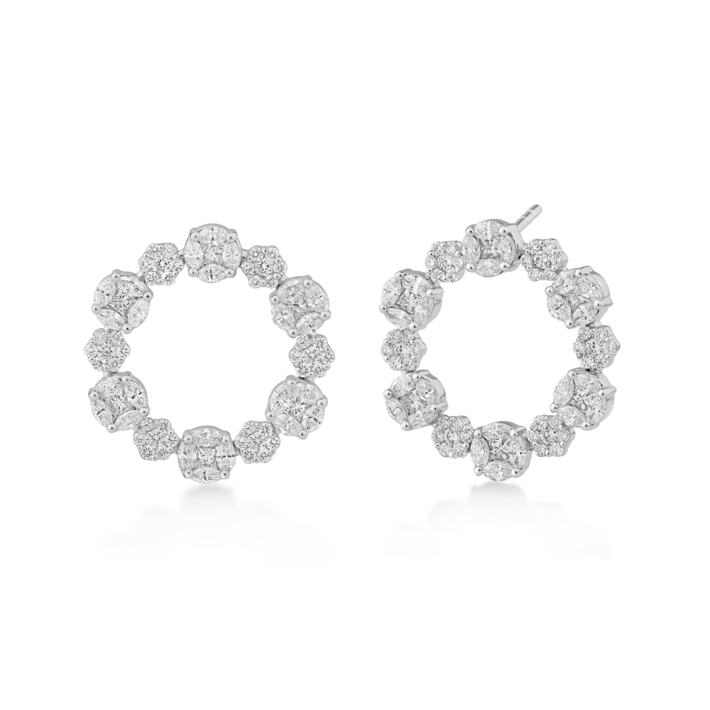 One Alula Diamond Earrings*