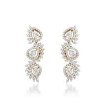 Load image into Gallery viewer, One Lustrous Diamond Earrings
