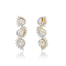 Load image into Gallery viewer, One Lustrous Diamond Earrings
