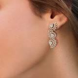 One Lustrous Diamond Earrings
