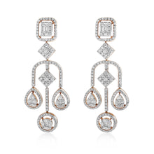 Load image into Gallery viewer, One Sunniva  Diamond Earrings*
