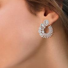 Load image into Gallery viewer, One Miram Diamond Earrings*
