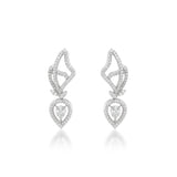 One Winged Diamond Earrings
