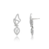 One Winged Diamond Earrings
